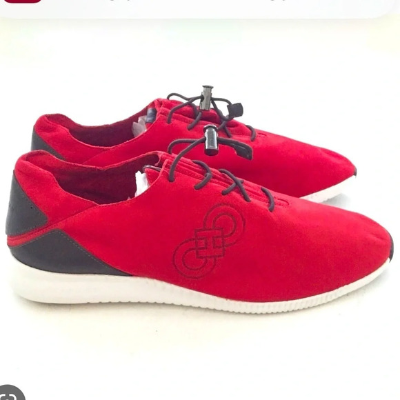 Cole Haan StudioGrand Pack and Go Trainer Red Sneaker​​ - Picture 2 of 10